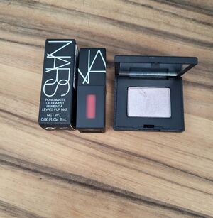 2-Piece Nars Travel Set: Eyeshadow Verona NWOB, Powermatte Lip Pigment Vain, NIB